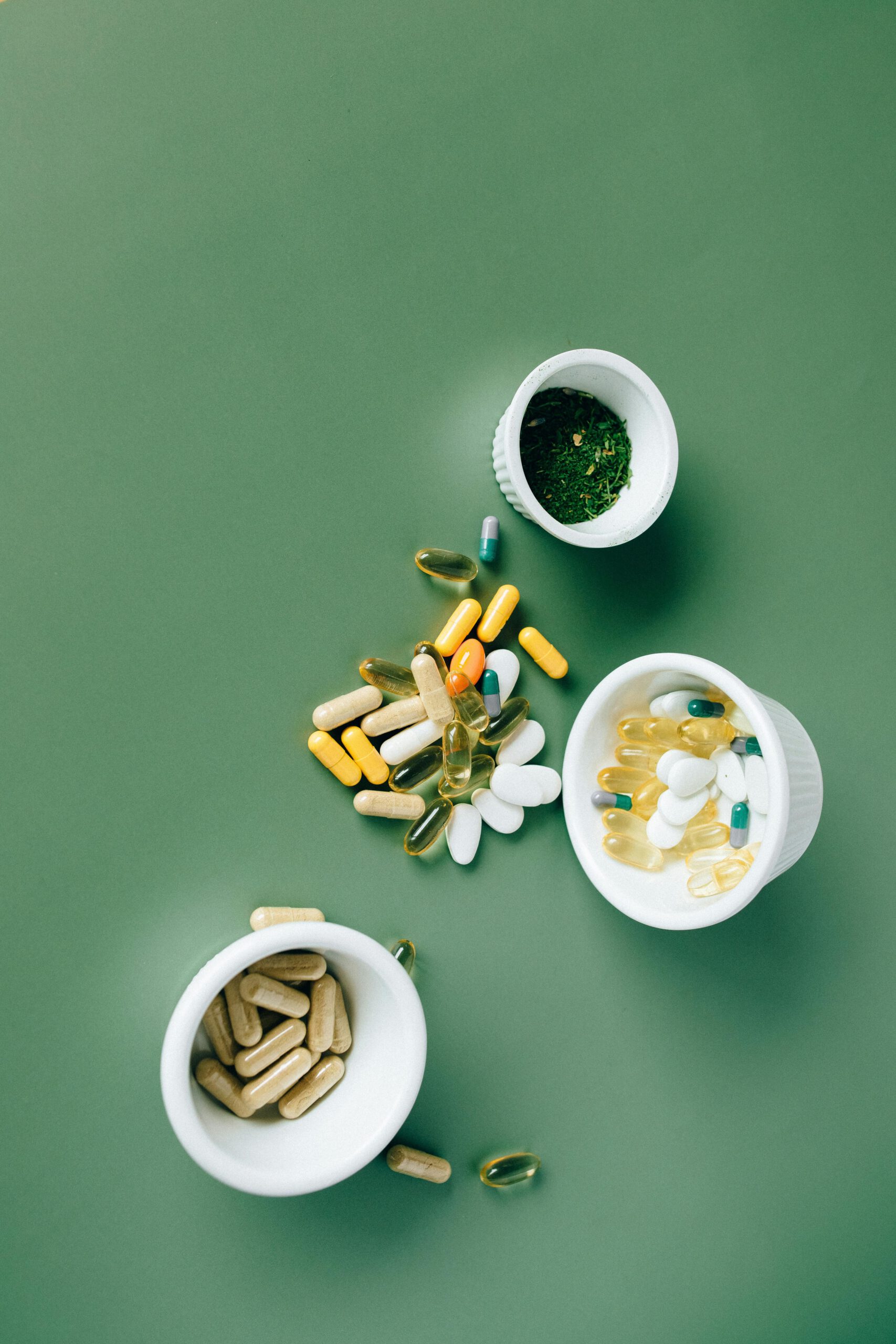 Flat Lay Photo of Alternative Medicines